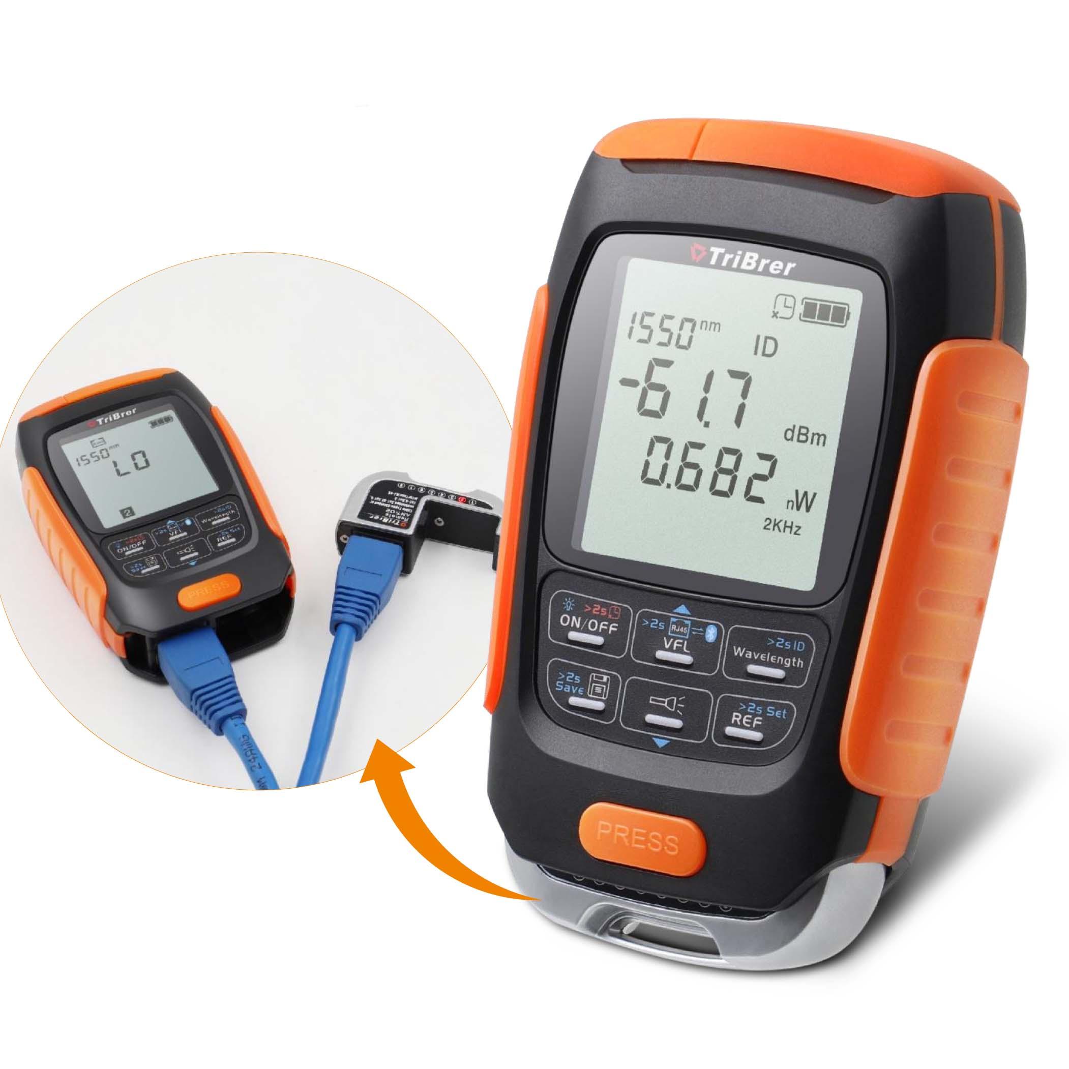 Tribrer 4-in-1 Optical Power Meter (-50~+30dBm)